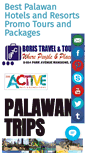 Mobile Screenshot of palawantrips.com